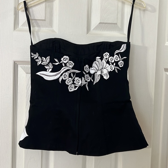 WHBM corset bandeau top size 0 - Picture 2 of 5